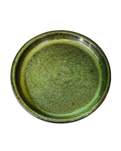 WX Ceramic Saucer Tropical Green 26cm
