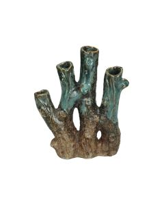 KR Vase Fine Earthenware Blue