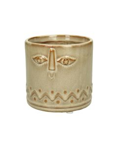 KR Planter Face Ceramic Sand