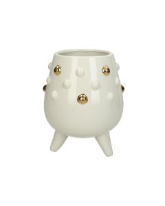KR Planter Dolomite White