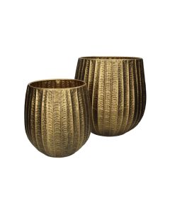 KR Planter Metal Gold -  Large