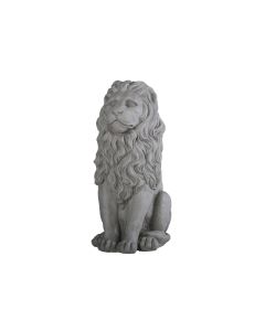 GA Lion Statue Antique Grey